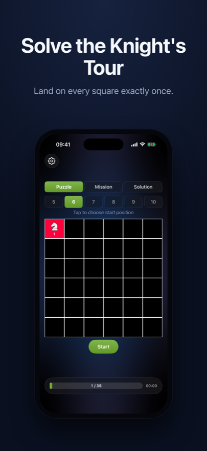 Knight Grid screenshot 1