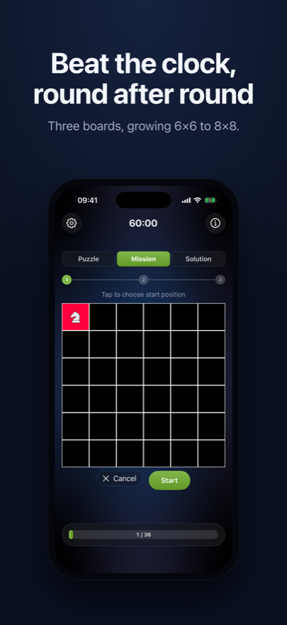 Knight Grid screenshot 2